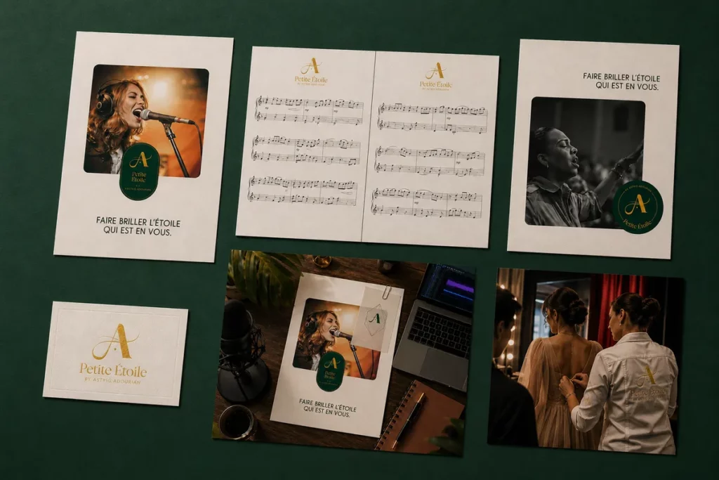 ensemble de composition pour petite étoile