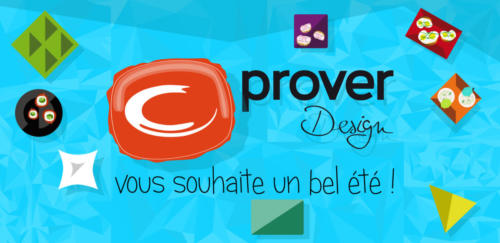 Prover réseaux sociaux - Nouveau logo